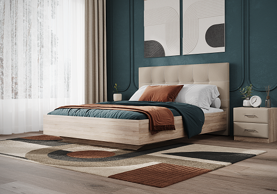 Кровать Vena (дуб сонома)