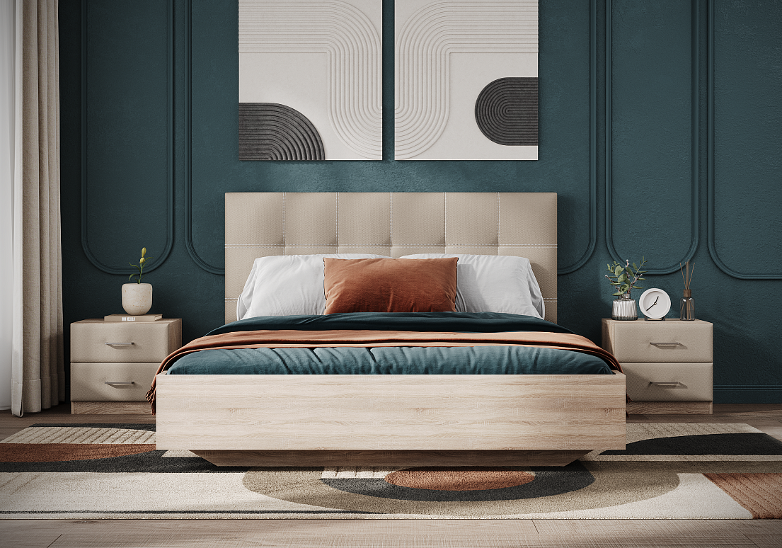 Кровать Vena (дуб сонома)